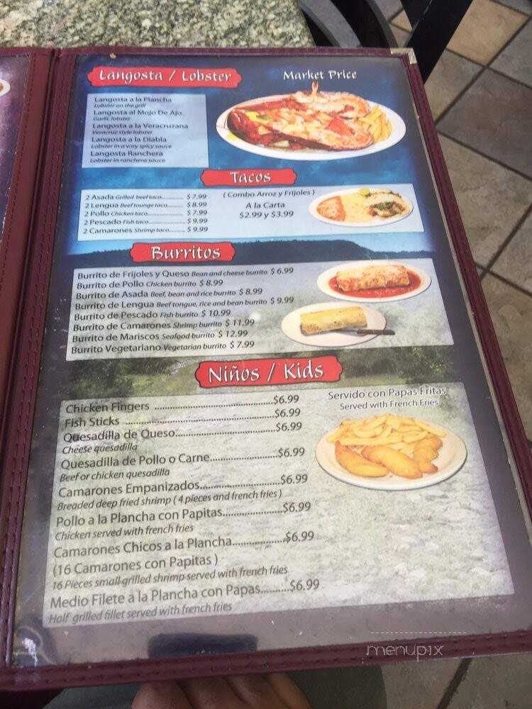 Los Arcos - Canoga Park, CA menu_pic
