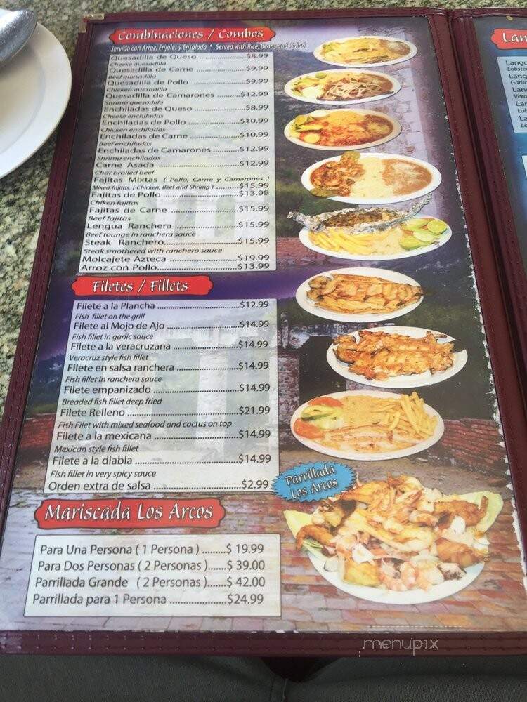 Los Arcos - Canoga Park, CA menu_pic