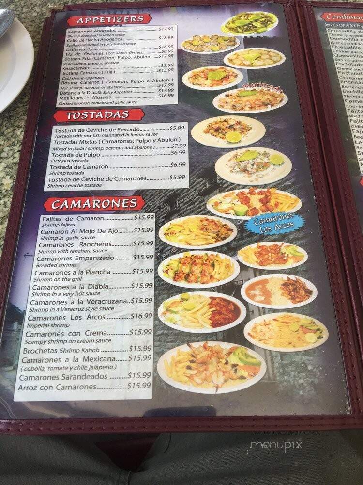 Los Arcos - Canoga Park, CA menu_pic