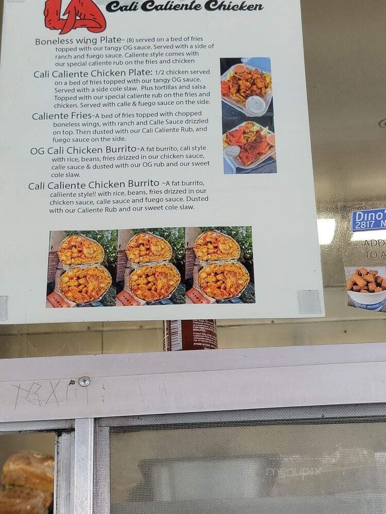 Dino's Burgers - Los Angeles, CA menu_pic
