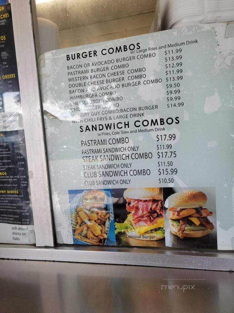 Dino's Burgers - Los Angeles, CA menu_pic