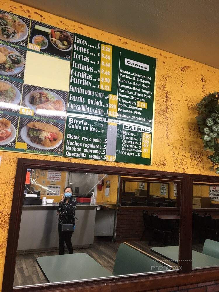 El Caporal - Sun Valley, CA menu_pic