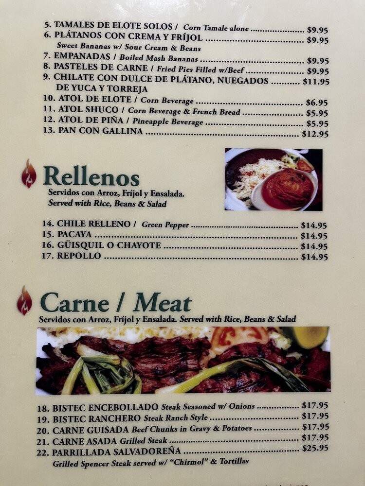 La Nueva Fogata - Van Nuys, CA menu_pic