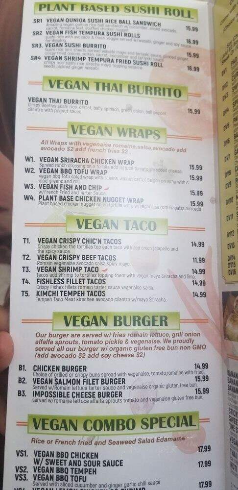My Thai - Chatsworth, CA menu_pic