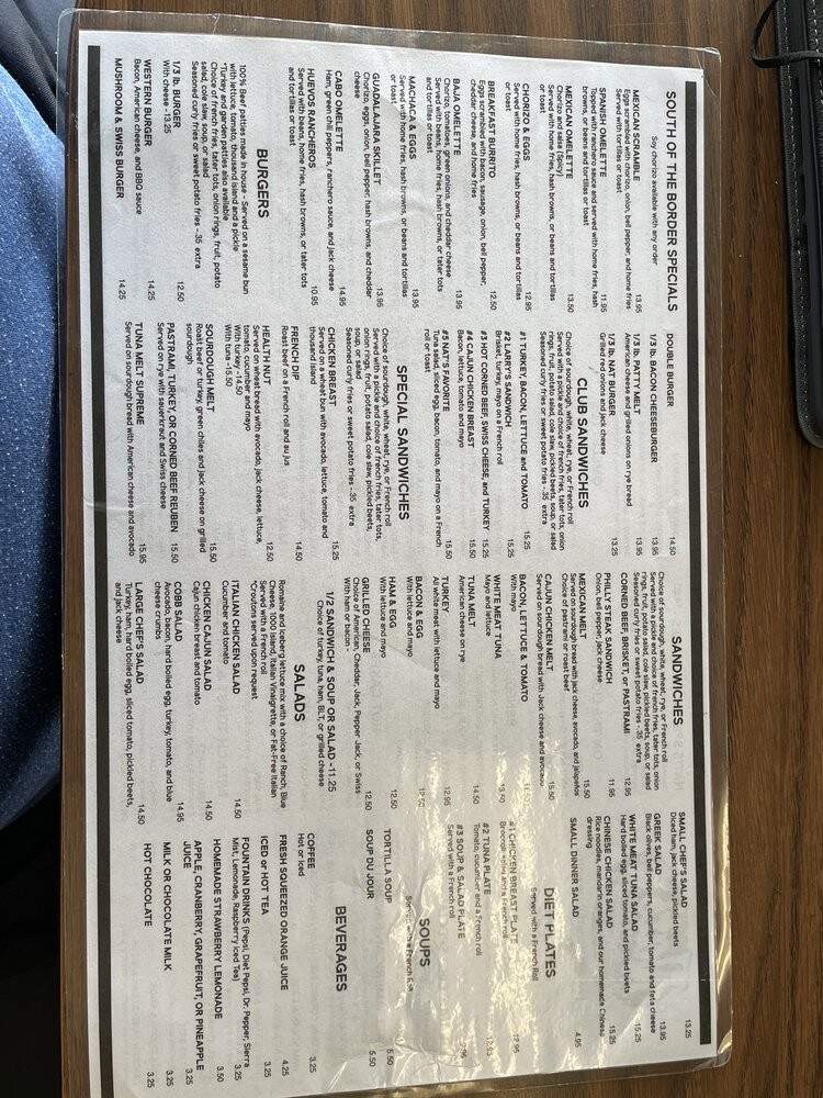 Nat's Early Bite - Van Nuys, CA menu_pic