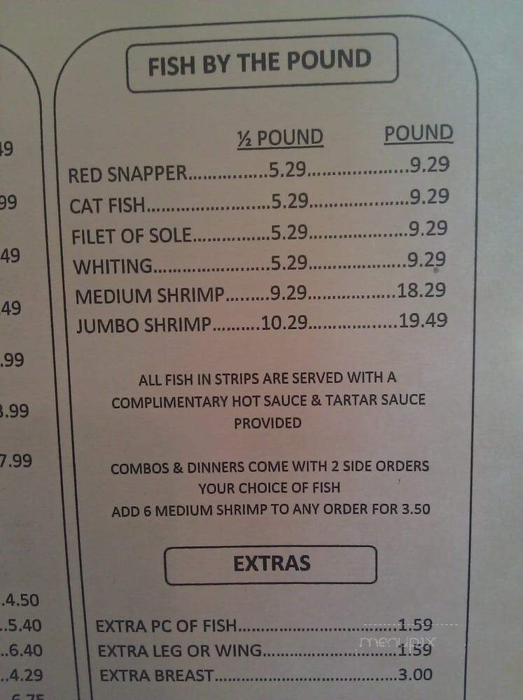 Smitty's Famous Fish & Chicken - Culver City, CA menu_pic