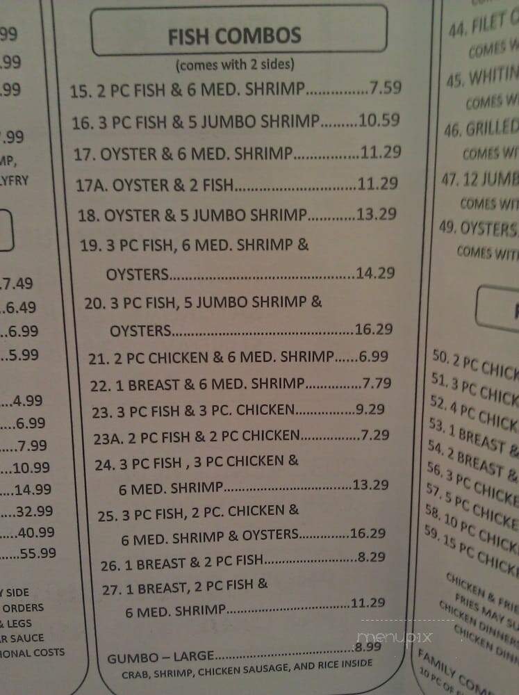 Smitty's Famous Fish & Chicken - Culver City, CA menu_pic