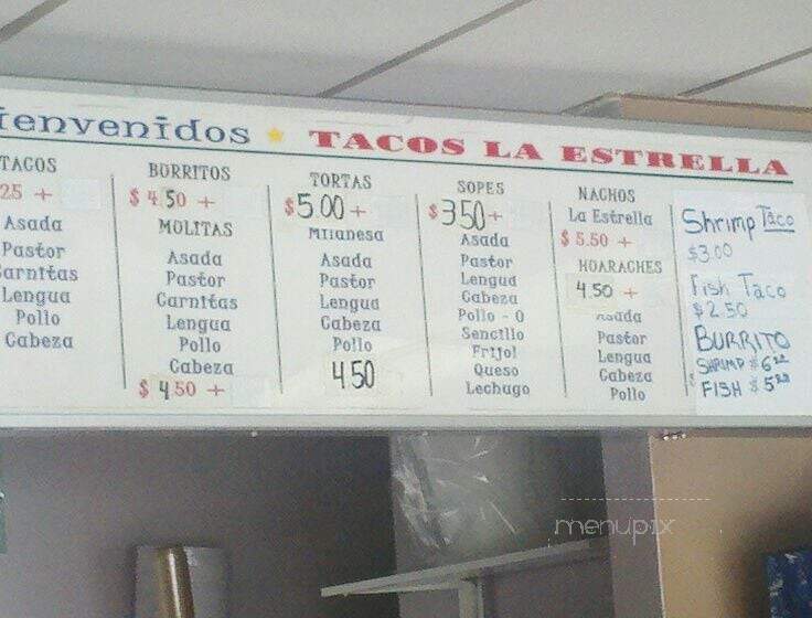 Taqueria Acapulco - Los Angeles, CA menu_pic