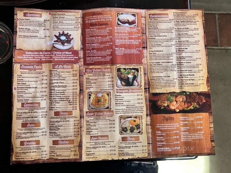 Taquiria Los Tres Hermanos - Sepulveda, CA menu_pic