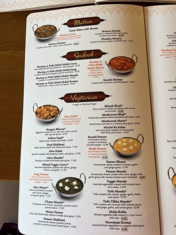 Village Tandoor - Northridge, CA menu_pic