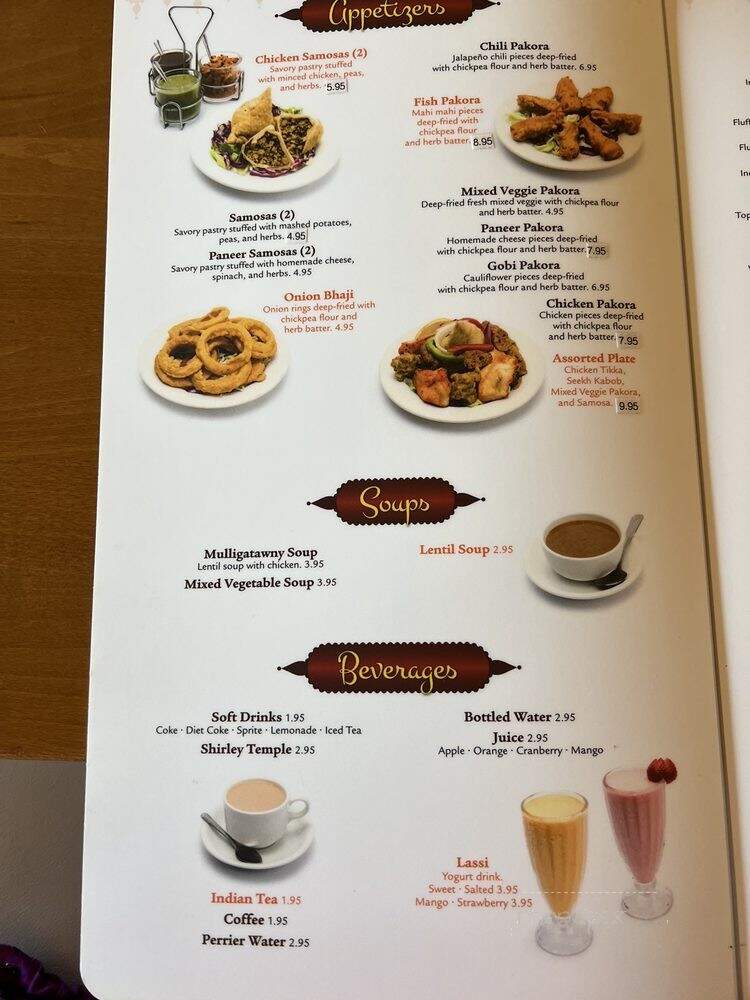 Village Tandoor - Northridge, CA menu_pic