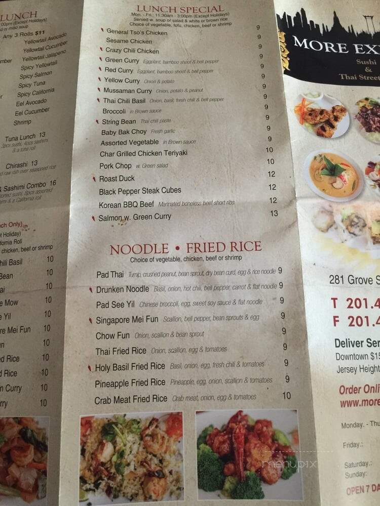 More Thai - Jersey City, NJ menu_pic