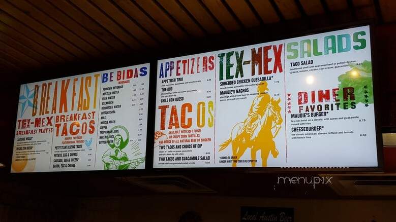 Maudie's - Austin, TX menu_pic