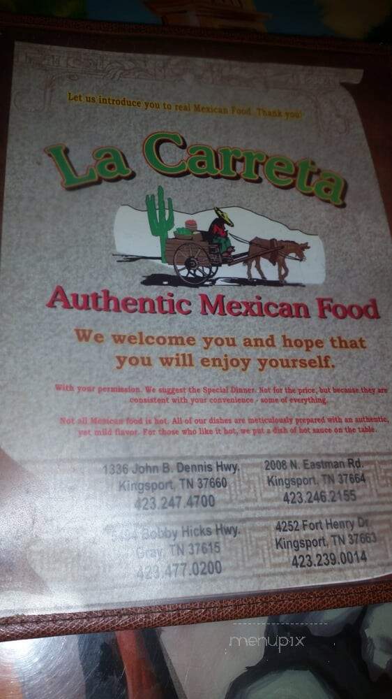 LA Carreta Restaurant - Kingsport, TN
