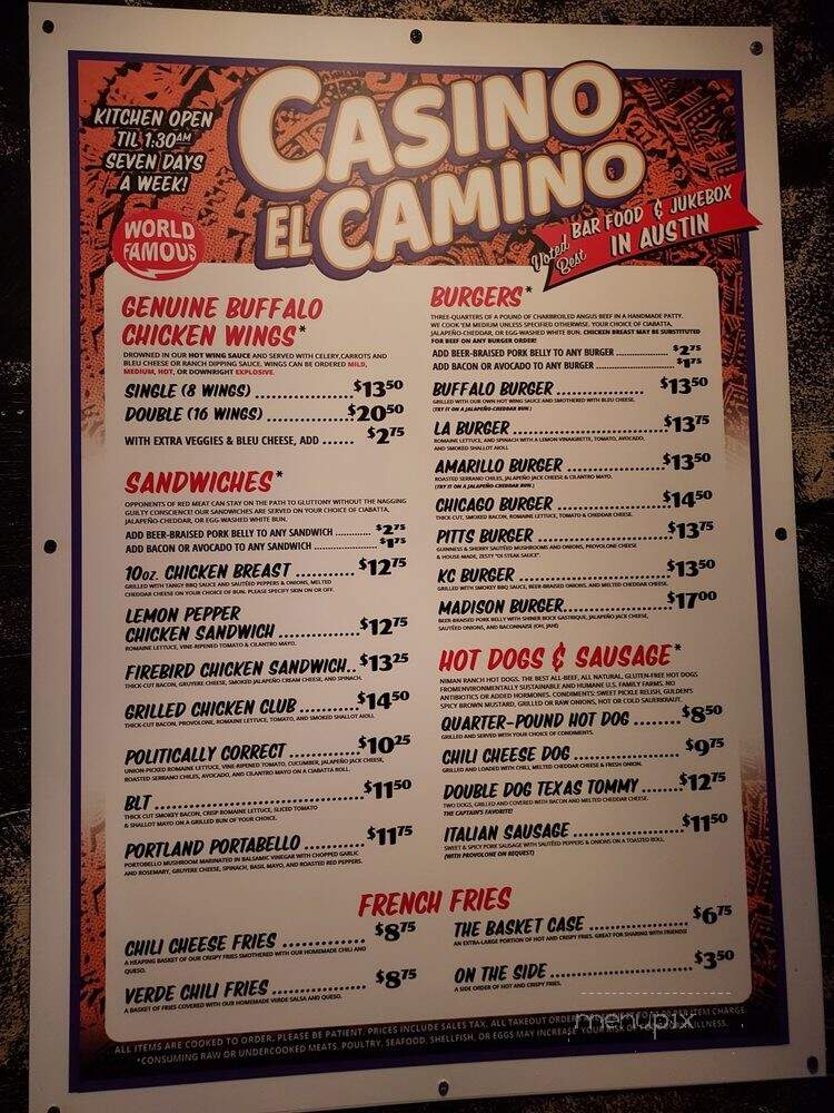 Casino El Camino - Austin, TX