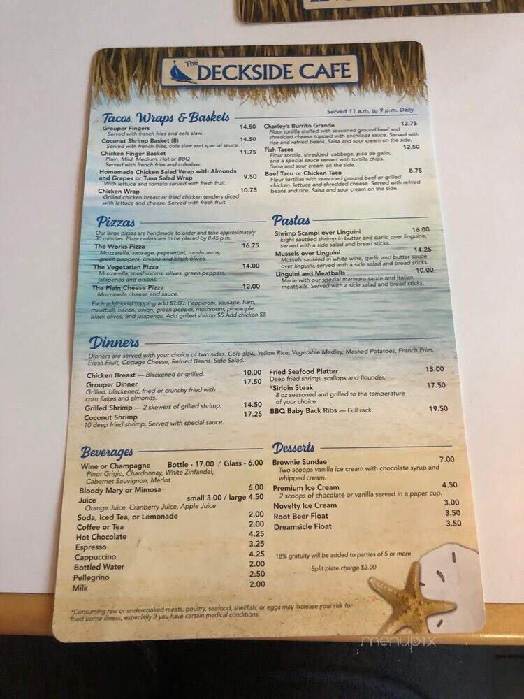 The Deckside Cafe - Fort Myers Beach, FL