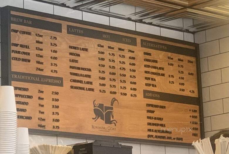 Impero Coffee Roasters - Columbus, OH menu_pic