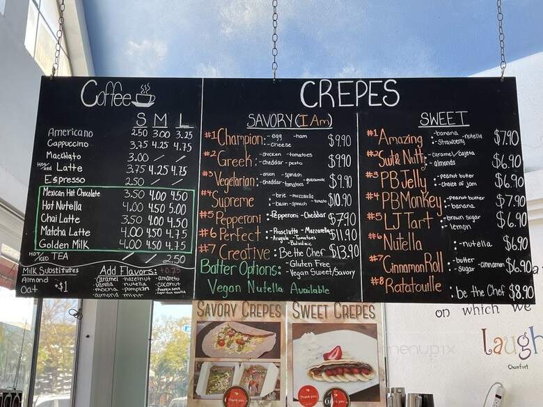 Froglanders-la Jolla - La Jolla, CA menu_pic