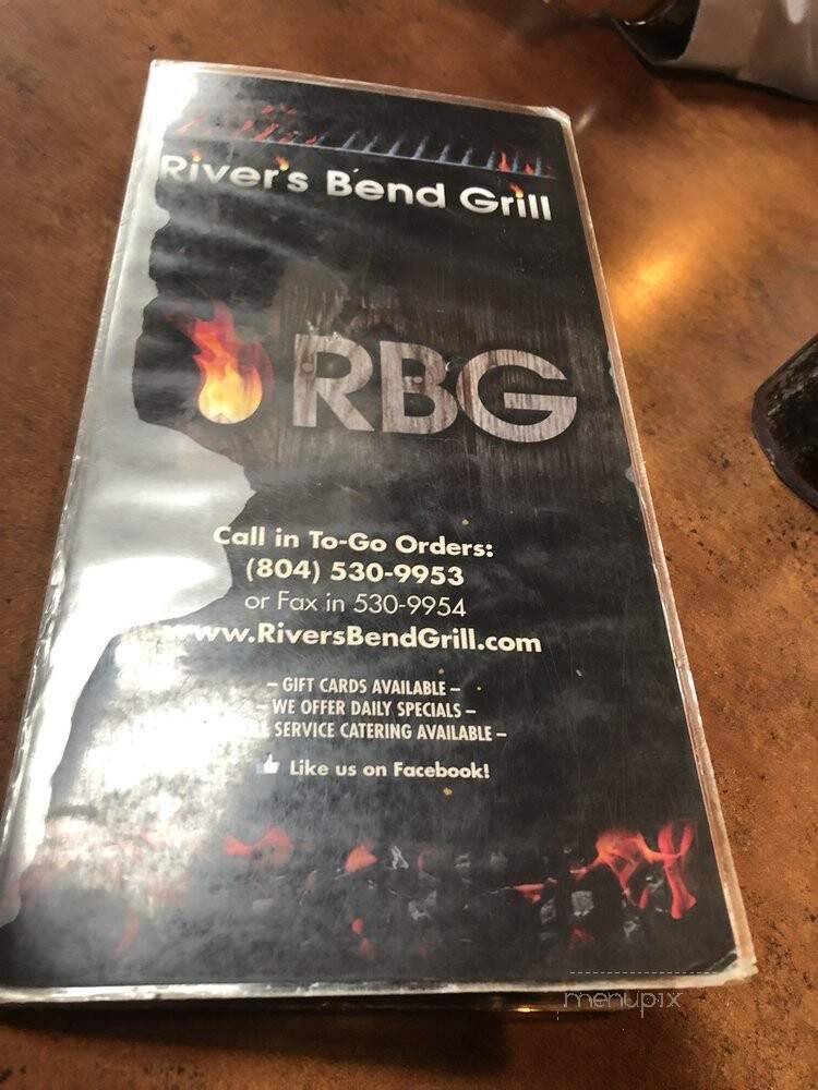 Riversbend BBQ - Chester, VA menu_pic
