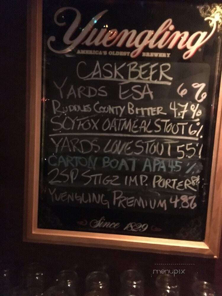 Dawson Street Pub - Philadelphia, PA menu_pic