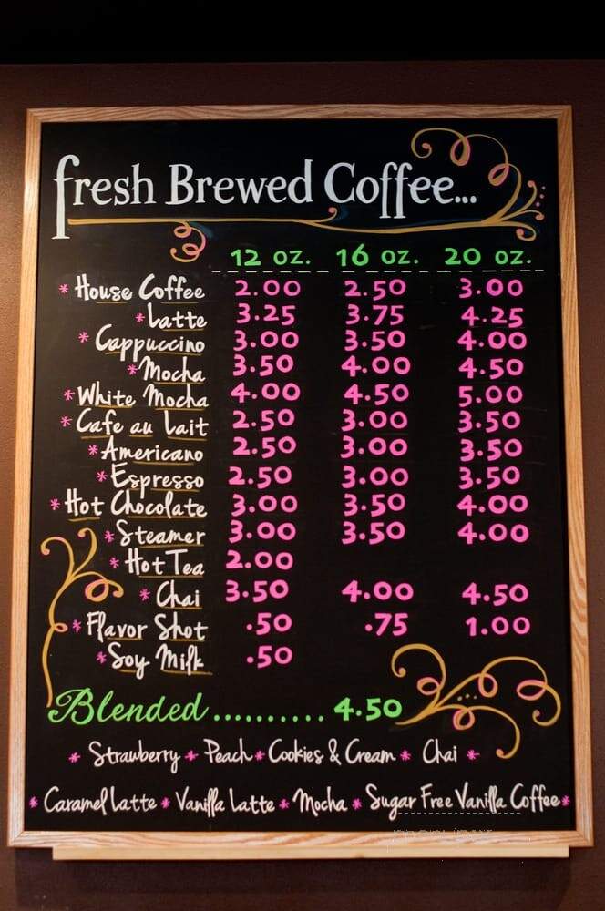 JavaVino - La Crosse, WI menu_pic