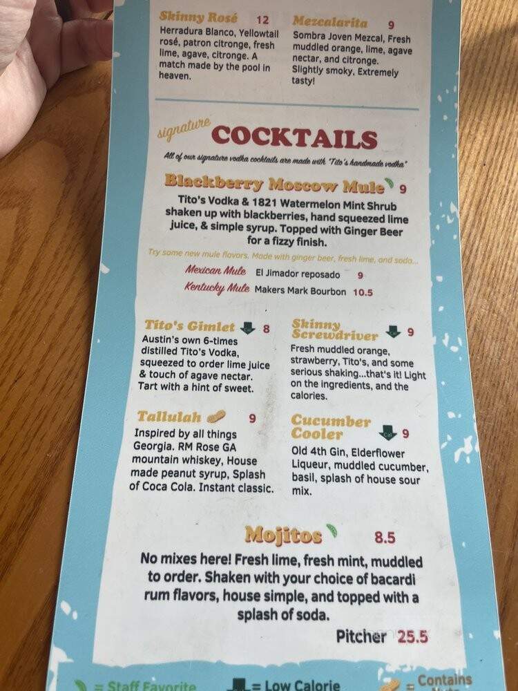 Cheeky Taqueria - Suwanee, GA menu_pic