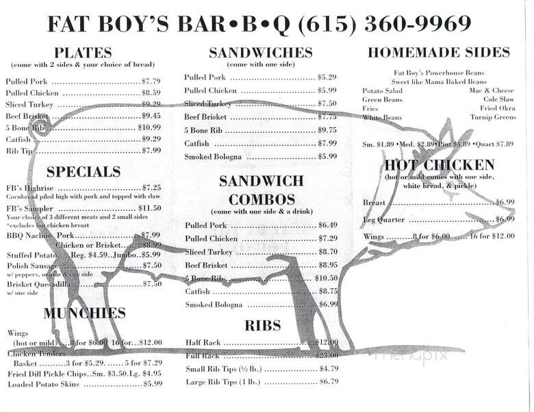 Fat Boy's Bar-B-Q - Antioch, TN