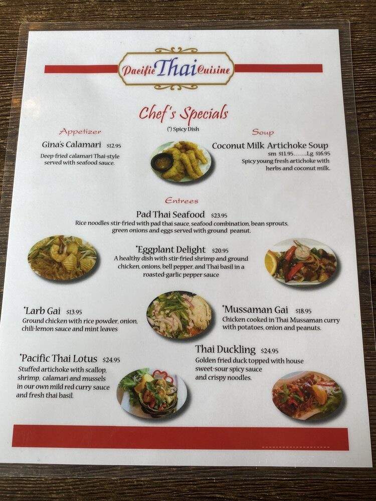 Pacific Thai Cuisine - Pacific Grove, CA