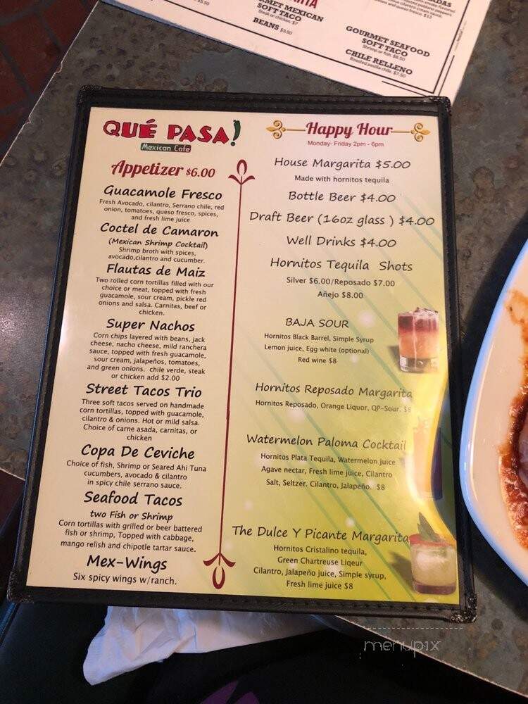 Que Pasa Mexican Cafe - Tulare, CA