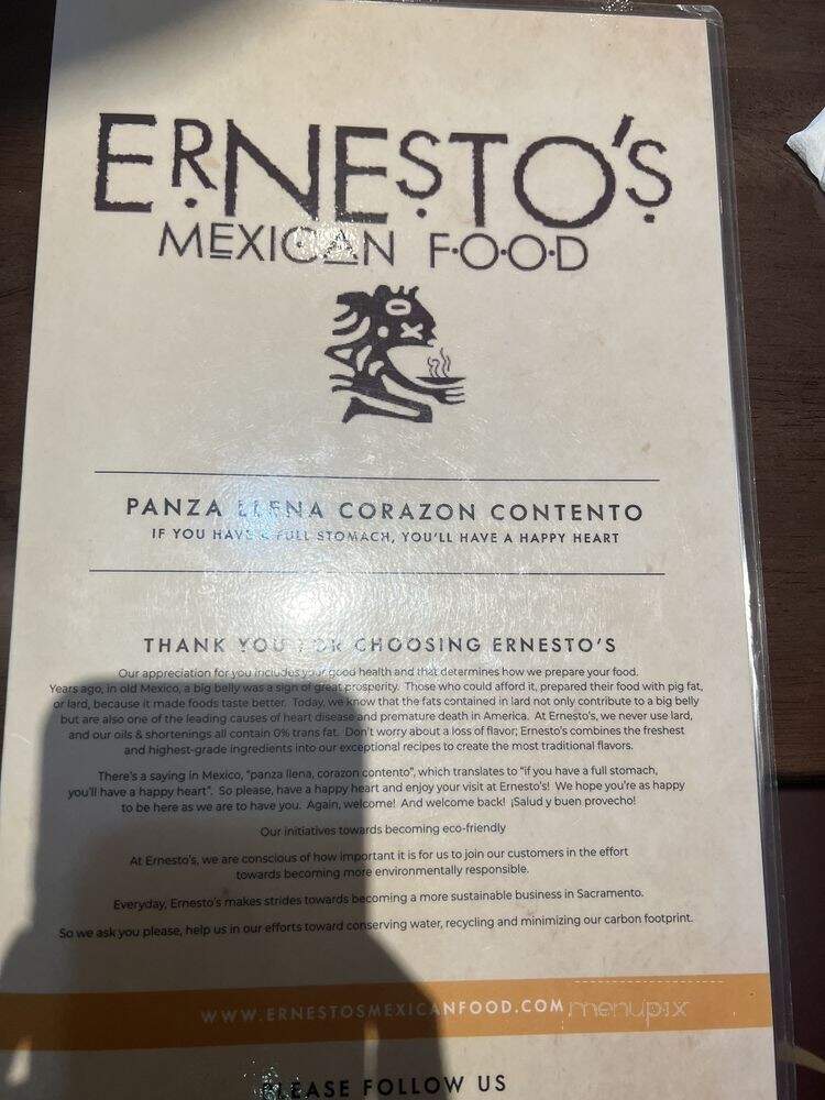 Ernesto's Mexican Food - Sacramento, CA