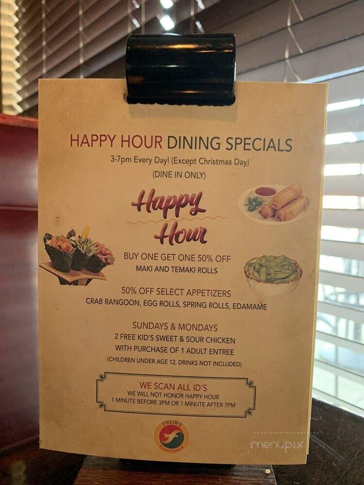 Fulin's Asian Cuisine - Spring Hill, TN menu_pic