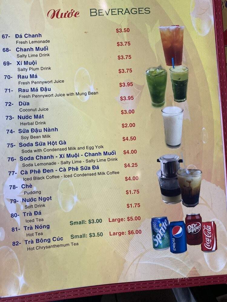 Hu Tieu Mi - Garland, TX menu_pic