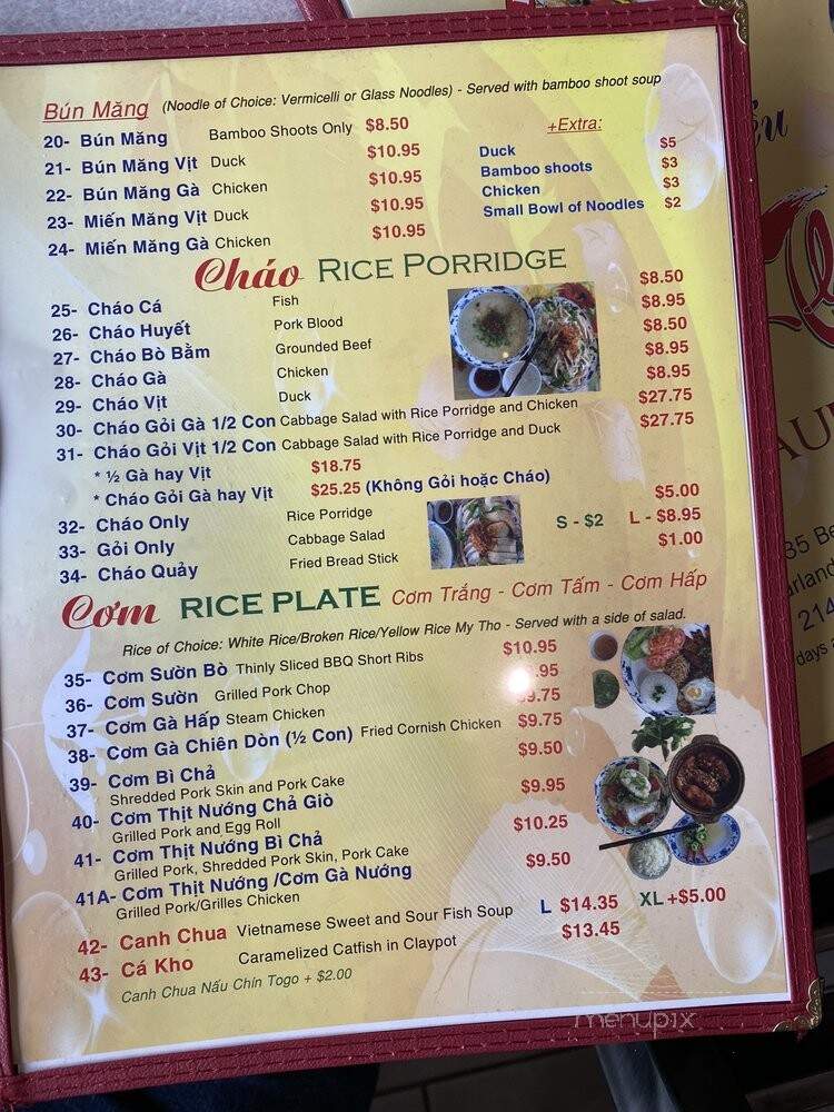 Hu Tieu Mi - Garland, TX menu_pic