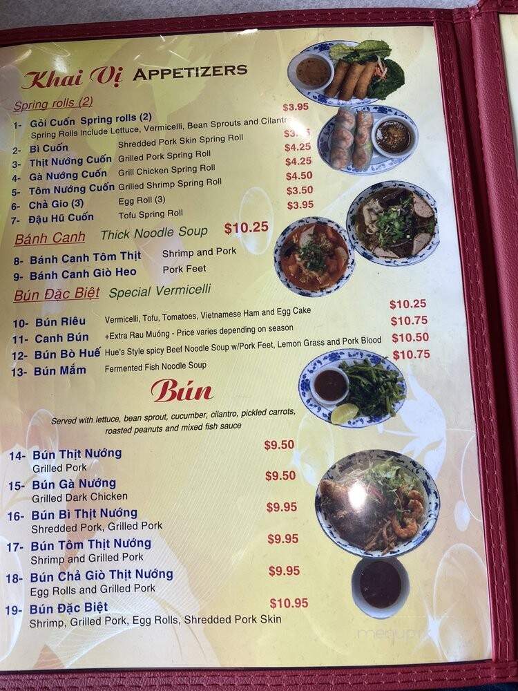 Hu Tieu Mi - Garland, TX menu_pic