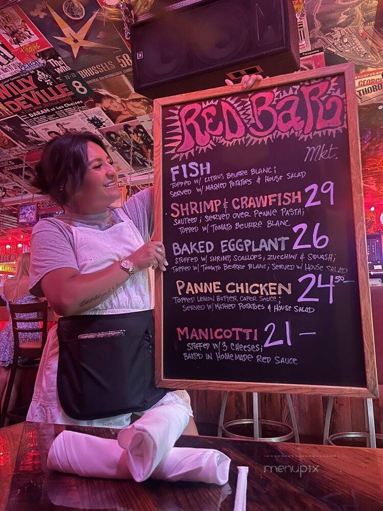 The Red Bar - Santa Rosa Beach, FL menu_pic