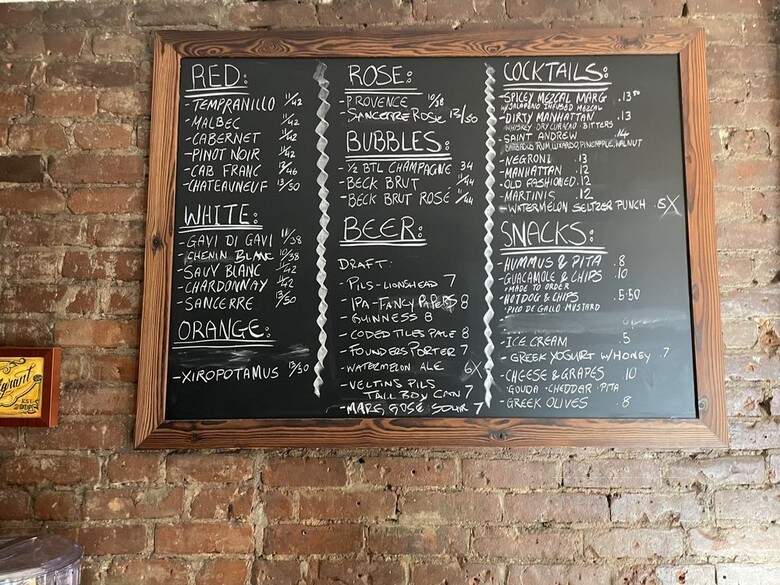 The Immigrant - New York, NY menu_pic