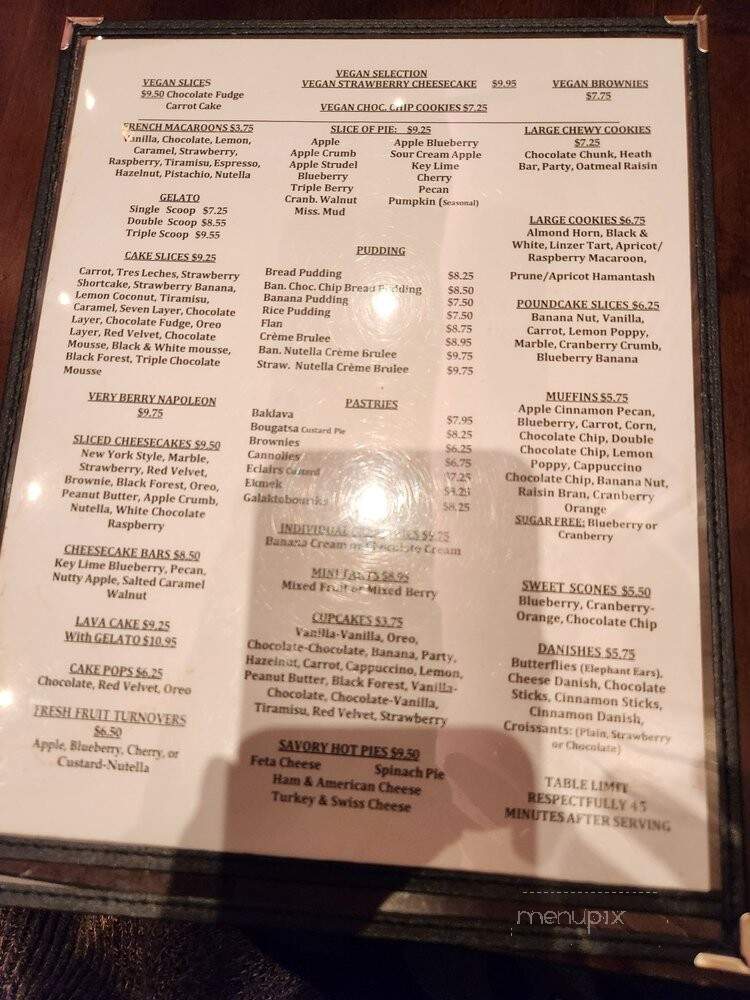 Martha's Country Bakery - Astoria, NY menu_pic
