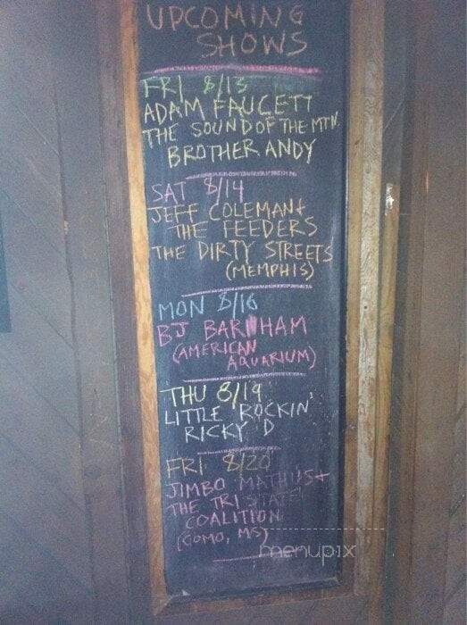 White Water Tavern - Little Rock, AR menu_pic
