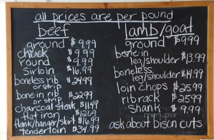 Clancey's Meats & Fish - Minneapolis, MN menu_pic