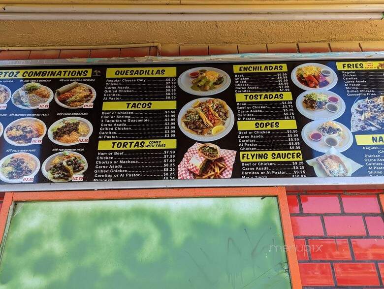 Alberto's Mexican - Anaheim, CA menu_pic