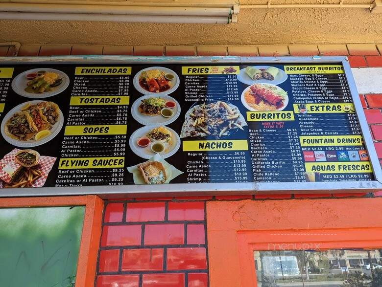 Alberto's Mexican - Anaheim, CA menu_pic