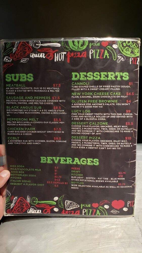 Lucy's New York Style Pizzeria - Idaho Falls, ID menu_pic