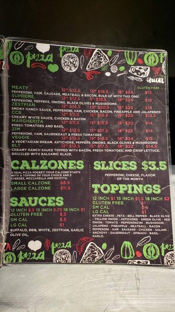 Lucy's New York Style Pizzeria - Idaho Falls, ID menu_pic