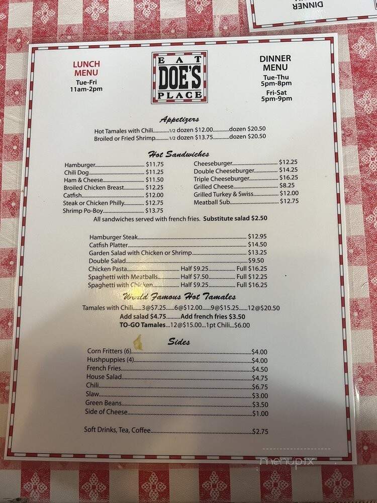 Doe's Eat Place - Little Rock, AR