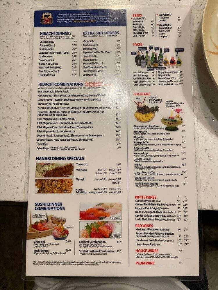 Ha Na Bi - Fort Worth, TX menu_pic
