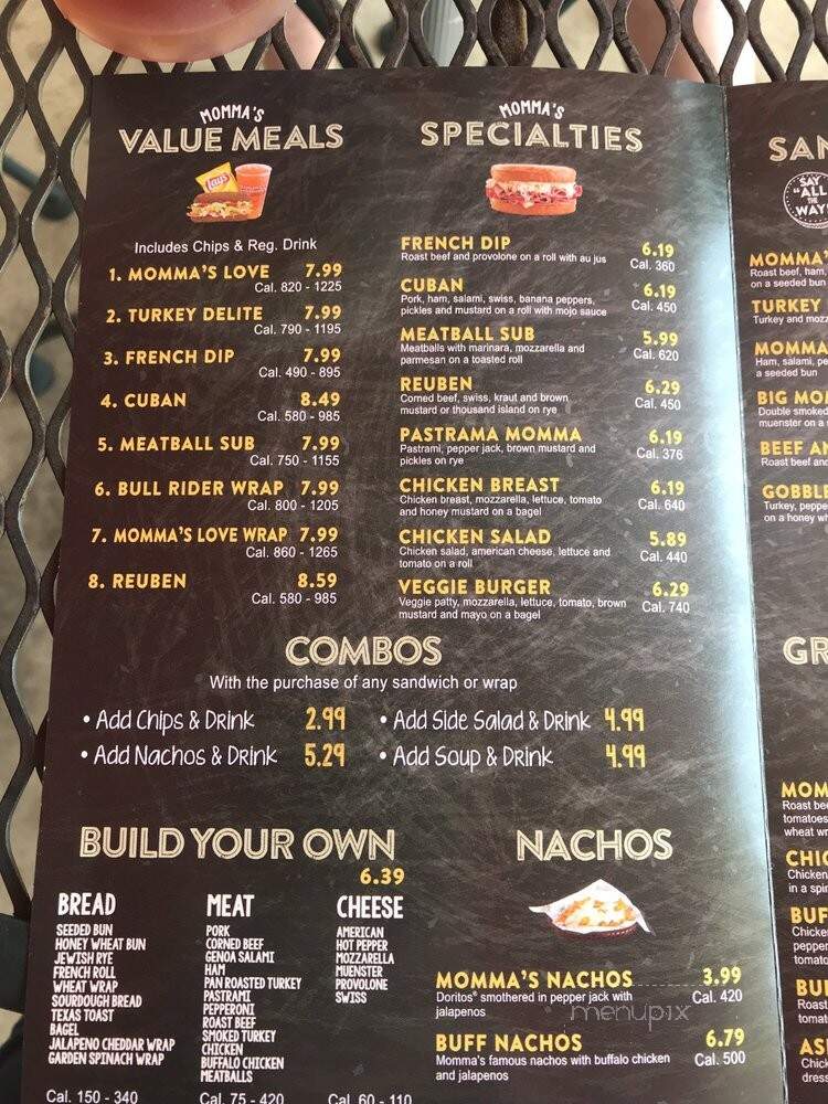 Momma Goldberg's Deli - Lagrange, GA menu_pic