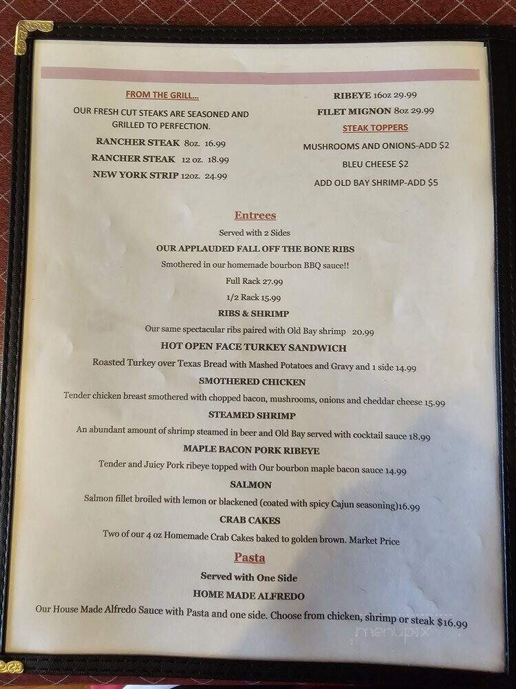 Angus & Ale - Berkeley Springs, WV menu_pic