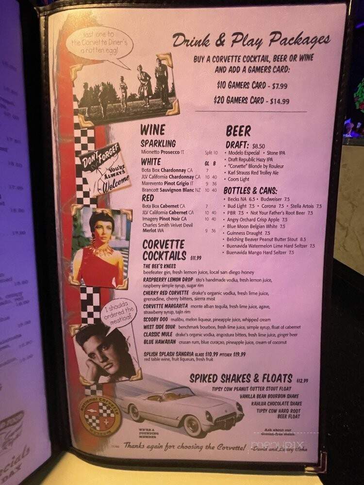 Corvette Diner - San Diego, CA