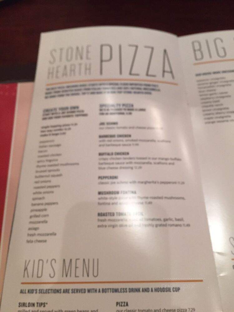 Not Your Average Joes - Acton, MA menu_pic