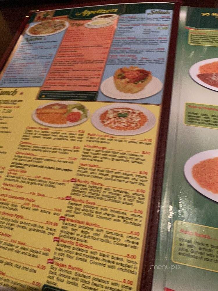 El Nopal - New Albany, IN menu_pic